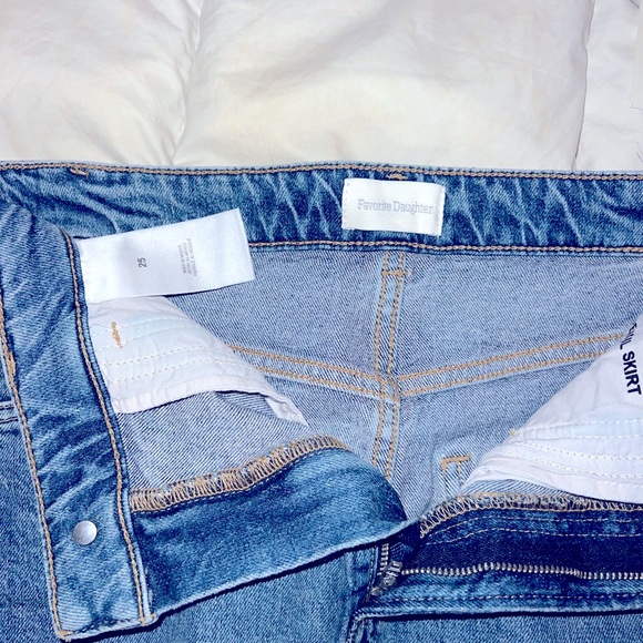 Favorite Daughter Jean Skirt - Picture 3 of 3